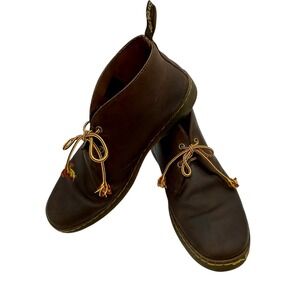 Dr. Martens Cabrillo Leather Chukka Ankle Boots Brown Mens US 12 UK‎ 11 READ